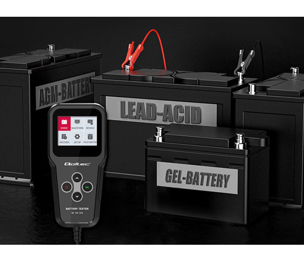 Qoltec Tester akumulatora 3w1  (6V, 12V,24V, 30Ah-200Ah) - 1483434 - zdjęcie 5